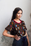 Monchihichi- TShirt en jersey de laine imprimé