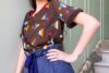 Monchihichi- TShirt en jersey de laine imprimé