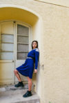 Robe bleue de Janvier