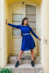Robe bleue de Janvier