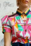 波の上* - Chemise en coton imprimé