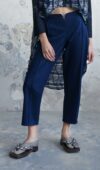 うねり*- Jeans brut à taille élastiquée