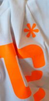 空* T-shirt imprimé néon orange