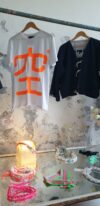 空* T-shirt imprimé néon orange
