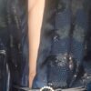 波浪* Veste brodée d'ondes