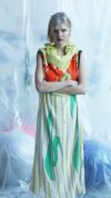 Robe en maille チューリップ*