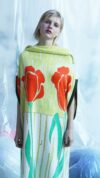 Robe en maille チューリップ*
