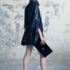 波浪* Veste brodée d'ondes