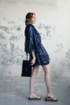 波浪* Veste brodée d'ondes