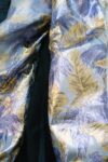 ぱちぱち音* - Blouson en jacquard lamé à capuche