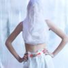 雪山* - Pantalon large transparent