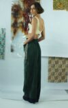 戦い* Pantalon large en velours de coton