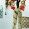 花弁* pantalon large et transparent