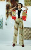 花弁* pantalon large et transparent