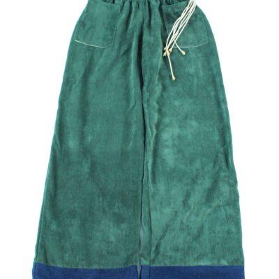 戦い* Pantalon large en velours de coton