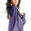 Blouson oversized Purple Harlequin