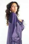 Blouson oversized Purple Harlequin
