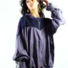 Blouson oversized Purple Harlequin