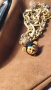 猿王* Collier singe à chaînes entremêlées