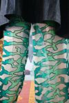 Pantalon fluide imprimé  まんじ*