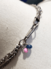 Collier balancier, perle œil, 天使の目*