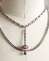 Collier balancier, perle œil, 天使の目*